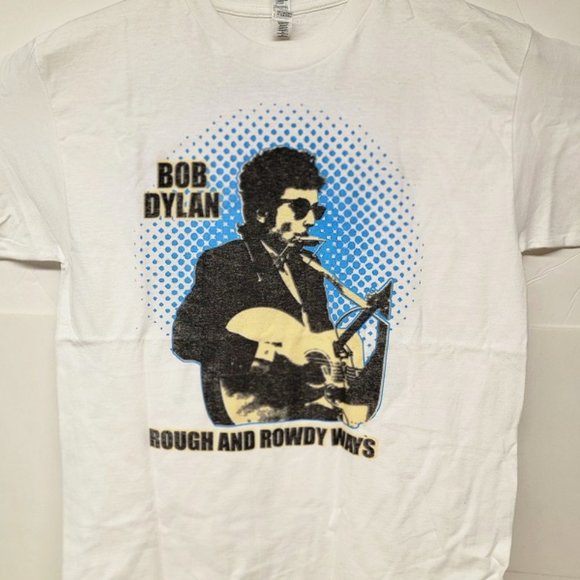 Bob Dylan Rough And Rowdy Ways 2021-2024 Tour Shirt - Picture 1 of 2